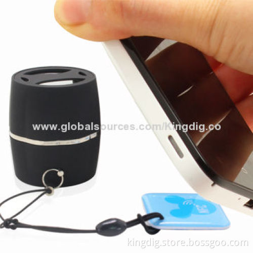 Small Size NFC Bluetooth Speaker with Loud Volume, 5V DC/USB Li-ion Battery Input